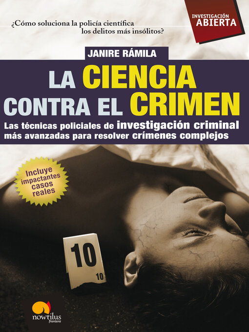 Title details for La ciencia contra el crimen by Janire Ramila Sánchez - Available